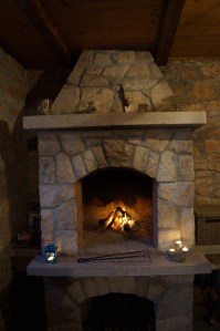 Loved the fireplace